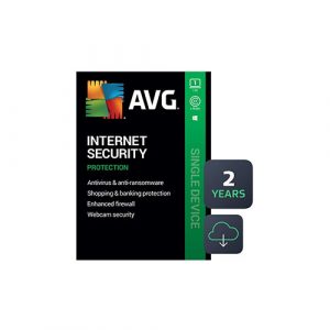 AVG Internet Security 2023 | Antivirus Protection Software | 1 PC, 2 Years